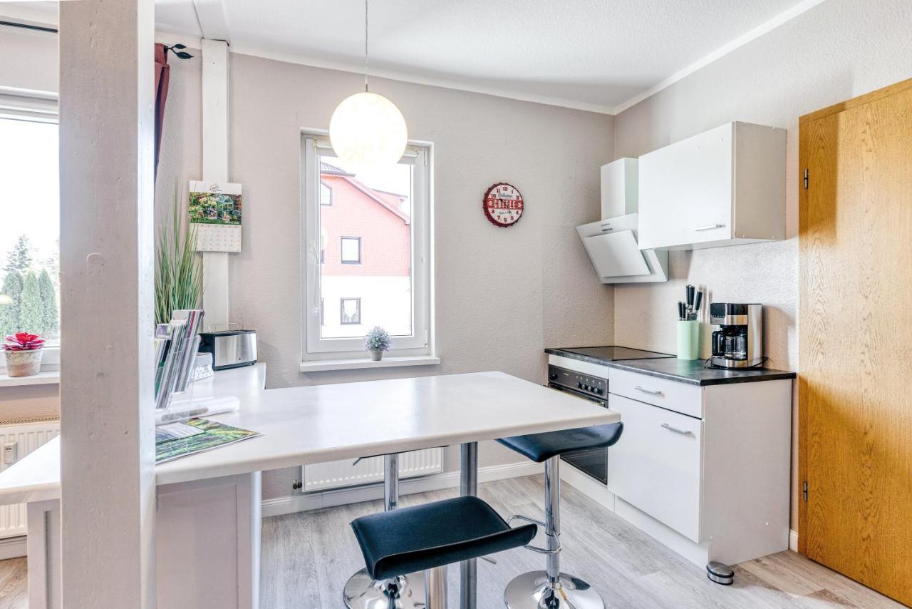 Ferienwohnung Ziesing Friedrichsbrunn Thale Exterior photo